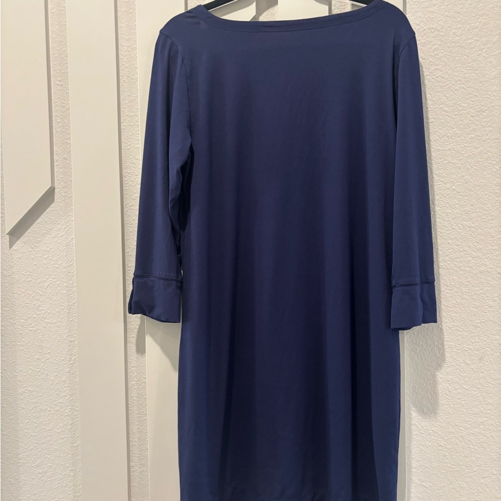 Lilly Pulitzer Classic Navy Long Sleeve Dress